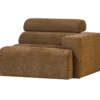 Novi 1-zits element arm rechts karamelbruin melange
