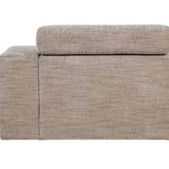 Novi 1-zits element arm rechts naturel melange
