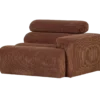 Novi 1-zits element arm rechts ribstof terra