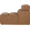 Novi 1-zits element boucle karamelbruin