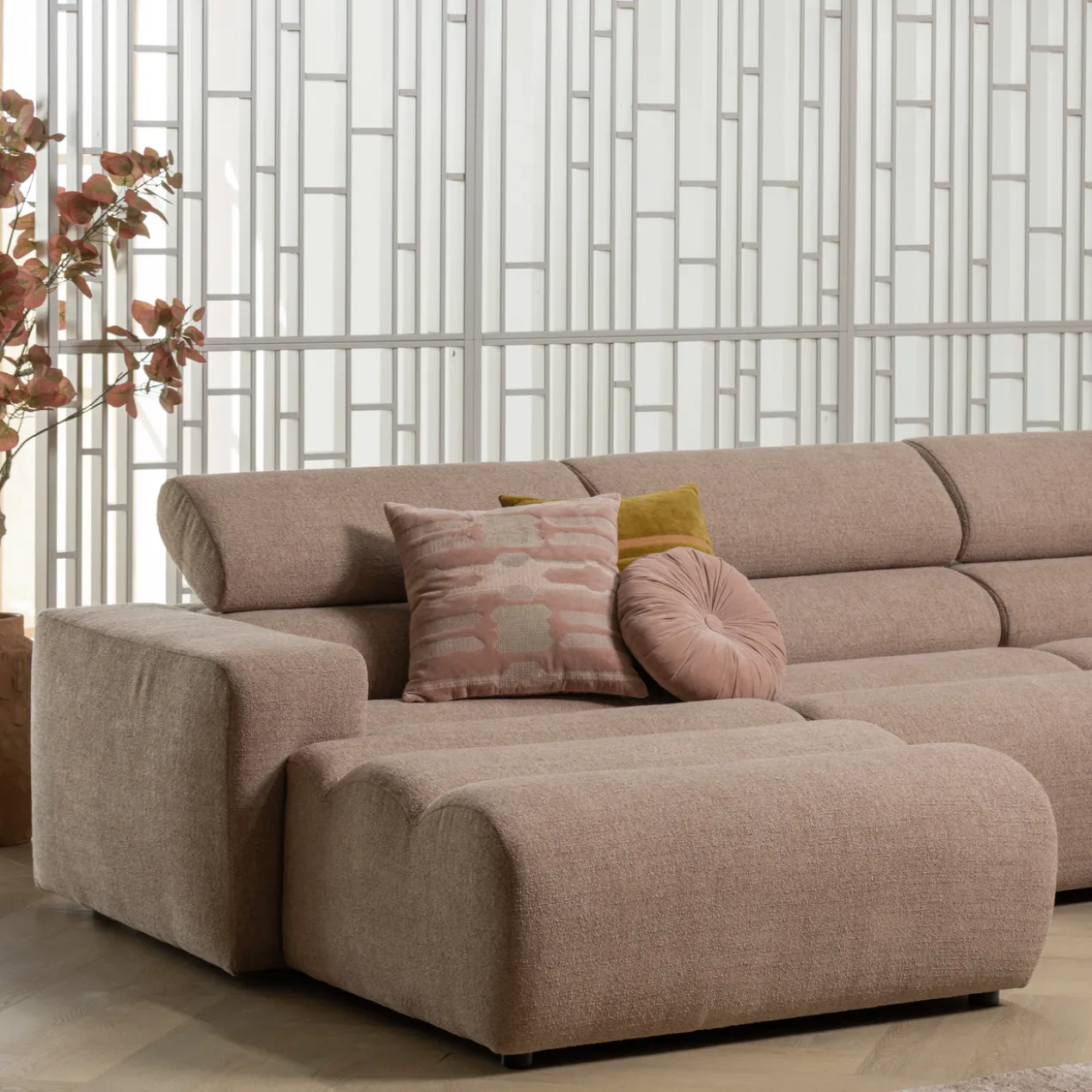 Novi 1-zits element boucle taupe