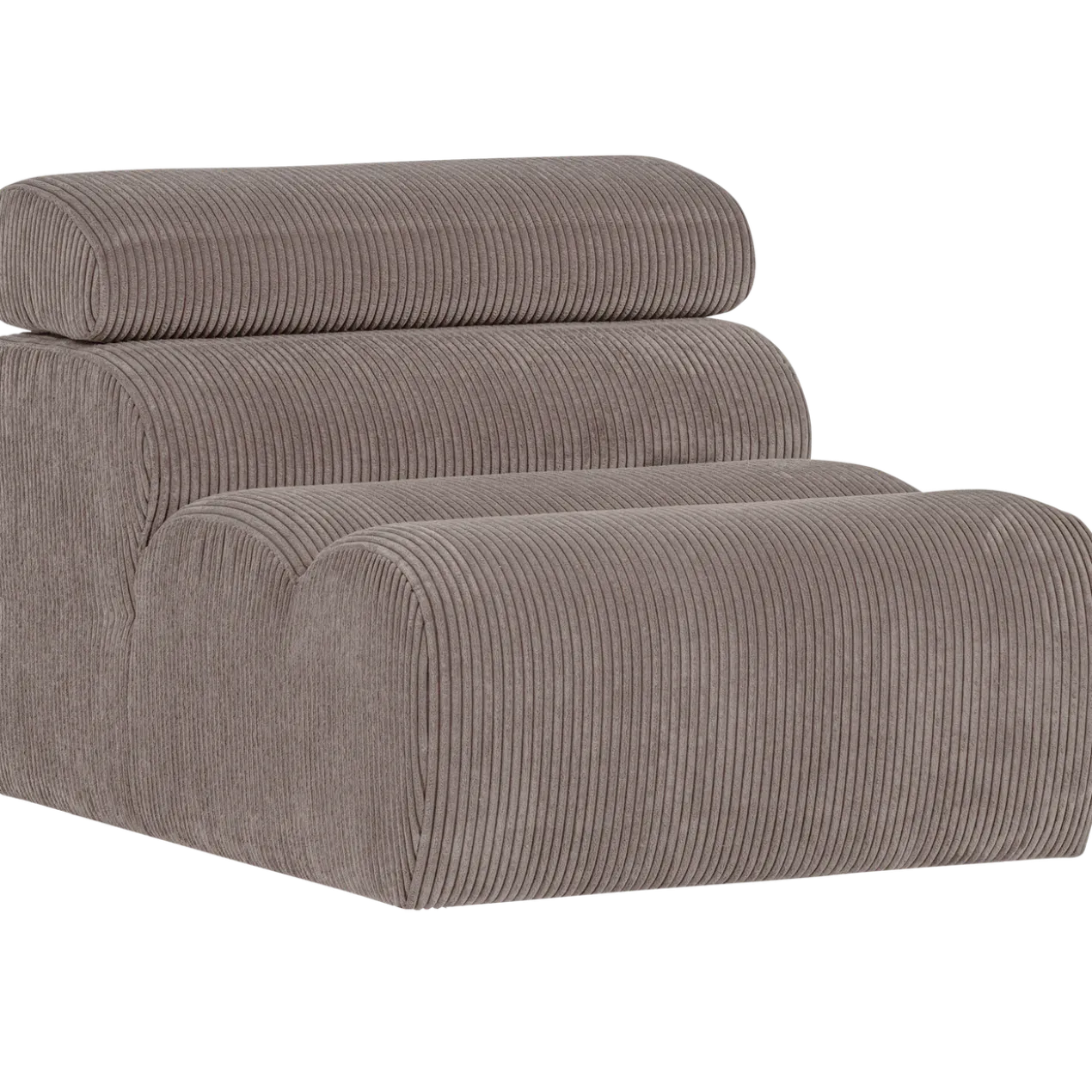 Novi 1-zits element ribstof zand