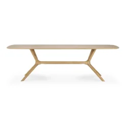 Oak X eettafel - 250x100
