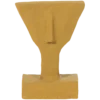 Olen ornament papier mache honinggeel
