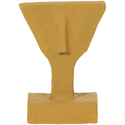 Olen ornament papier mache honinggeel