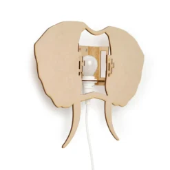Olifant - Dieren wandlamp