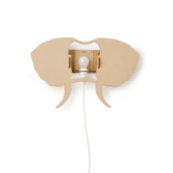 Olifant - Dieren wandlamp