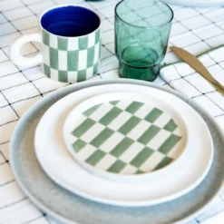 Ontbijtbord Celia Ø21,5 cm green