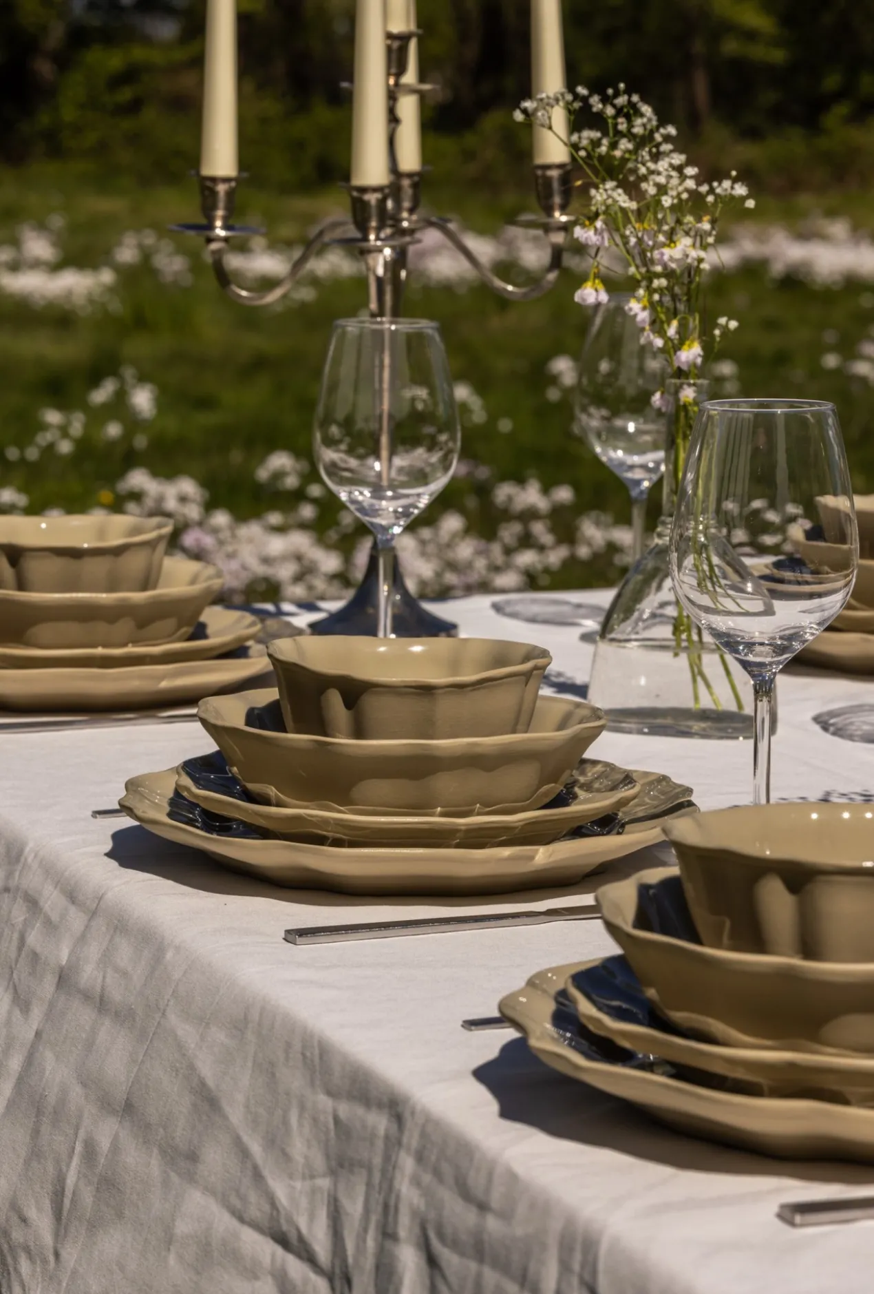 Ontbijtbord Wild olive - set van 2