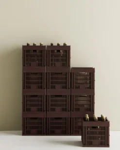 Opbergbox Colour Crate cube bordeaux