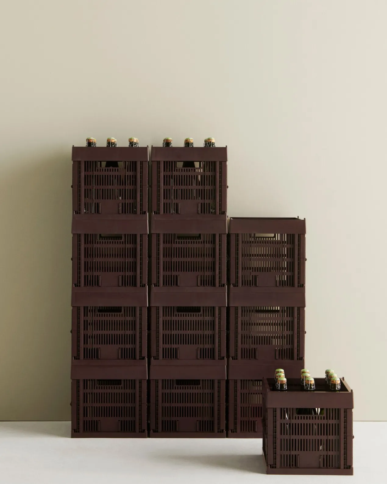 Opbergbox Colour Crate cube bordeaux