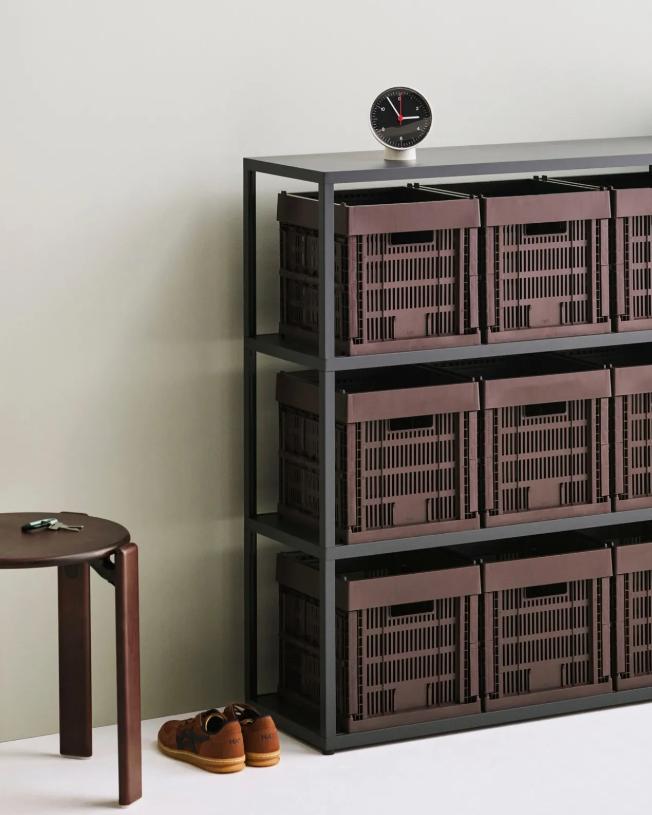 Opbergbox Colour Crate cube bordeaux