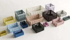 Opbergbox Colour Crate cube lavender