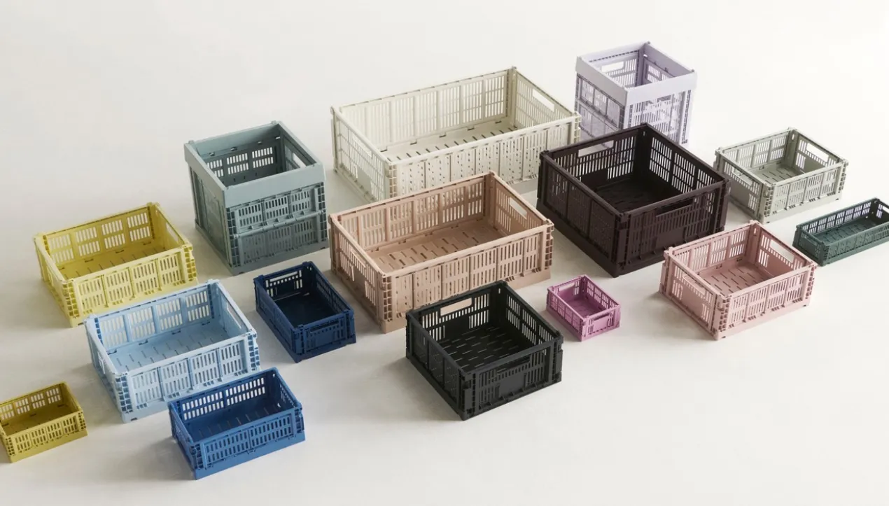 Opbergbox Colour Crate cube lavender
