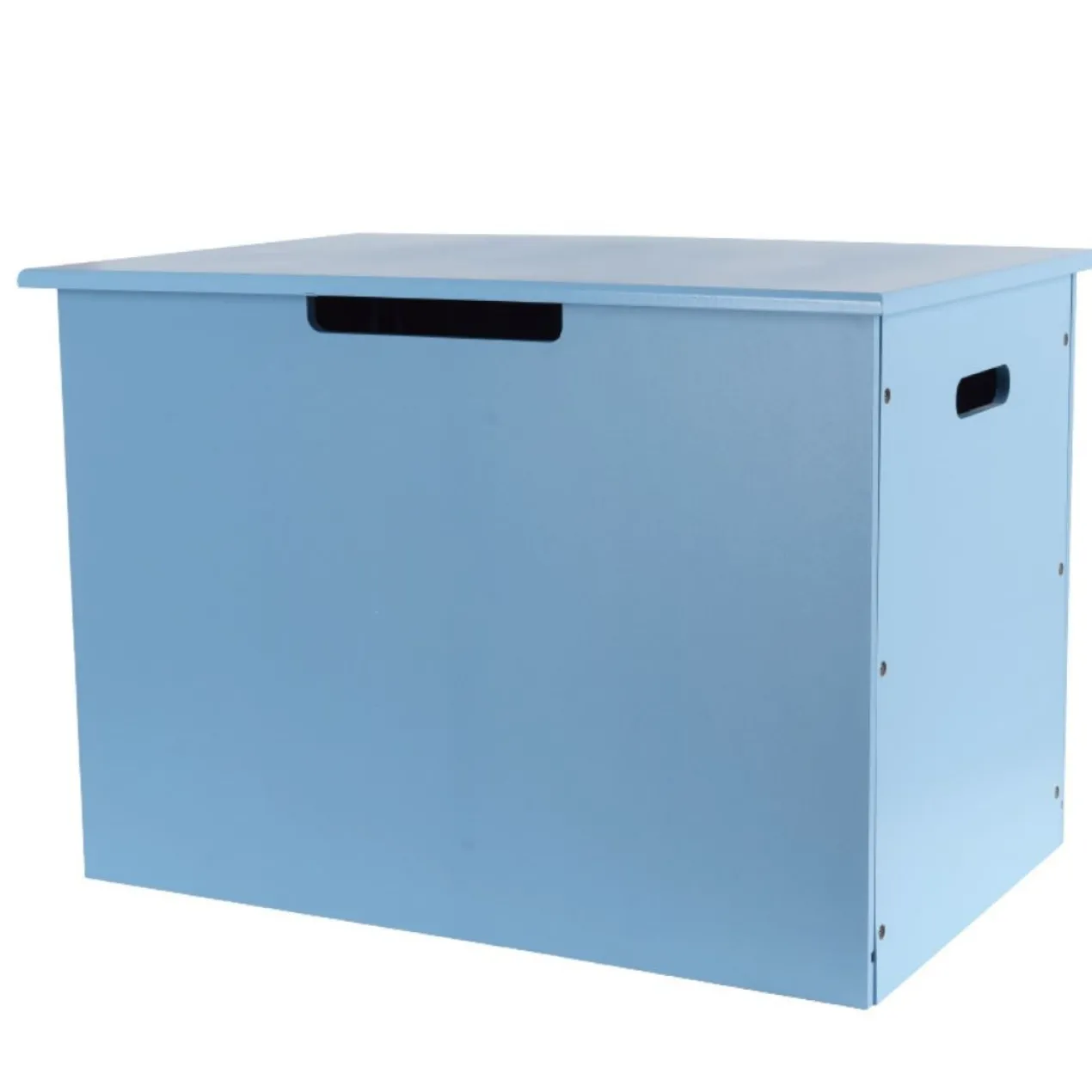 Opbergbox van hout blauw