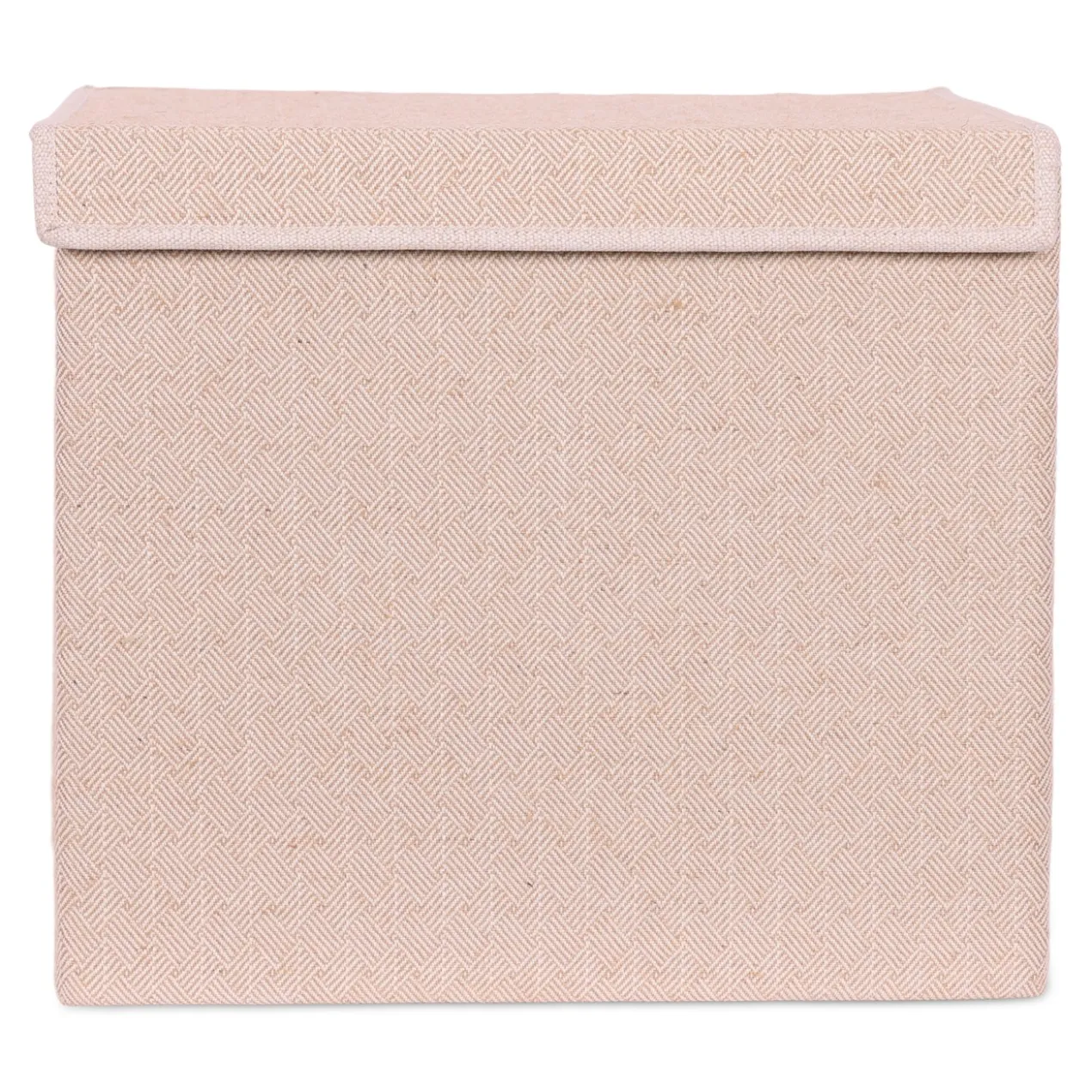Opbergdoos Auri beige square 45x34x40cm
