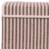 Opbergdoos Auri stripe brown 45x34x40cm