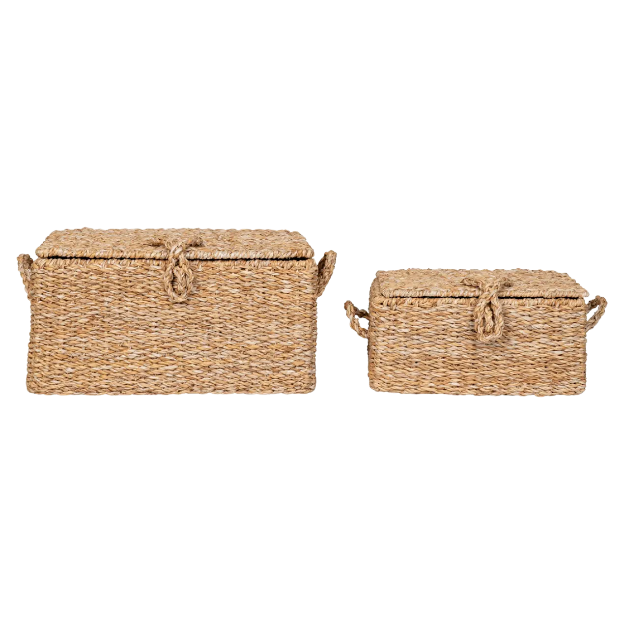 Opbergmanden Benji zeegras - set van 2 Naturel