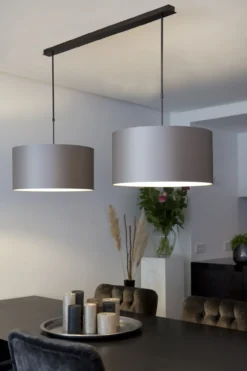 Ophangsysteem Fiori 2 lichts SATIN