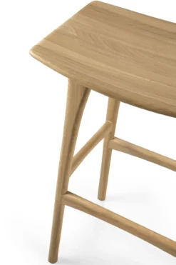 Osso bar kruk 80 - eiken - geolied
