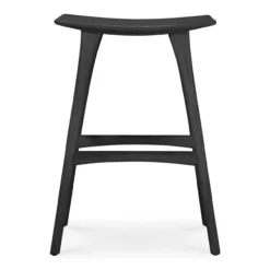 Osso bar kruk 80 - zwart eiken