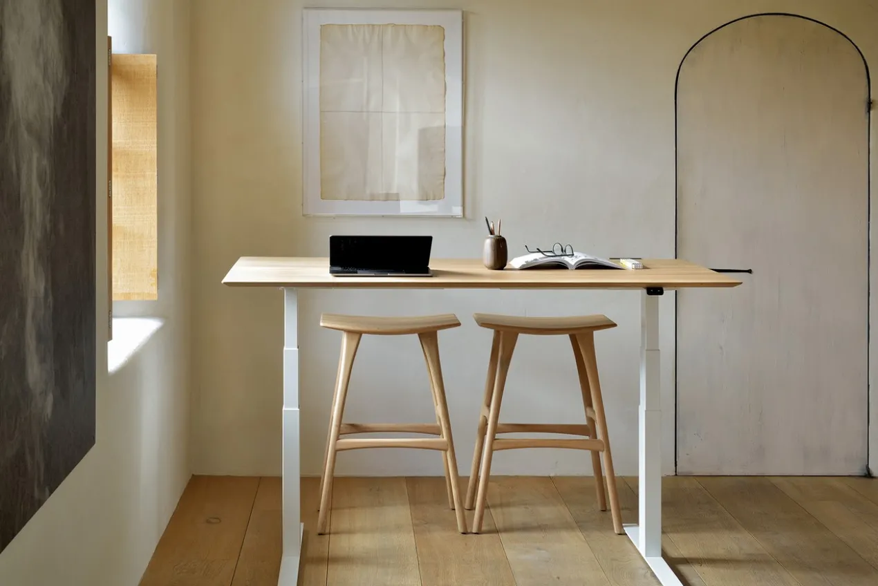 Osso bar kruk 80 - zwart eiken