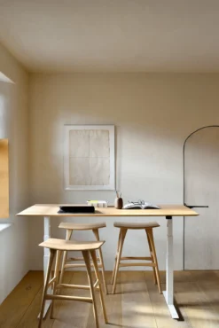 Osso bar kruk 80 - zwart eiken