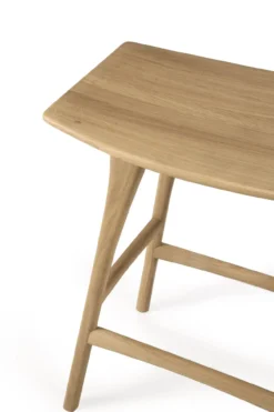 Osso hoge kruk 65 - eiken - geolied