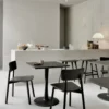 Osso hoge kruk 65 - zwart eiken