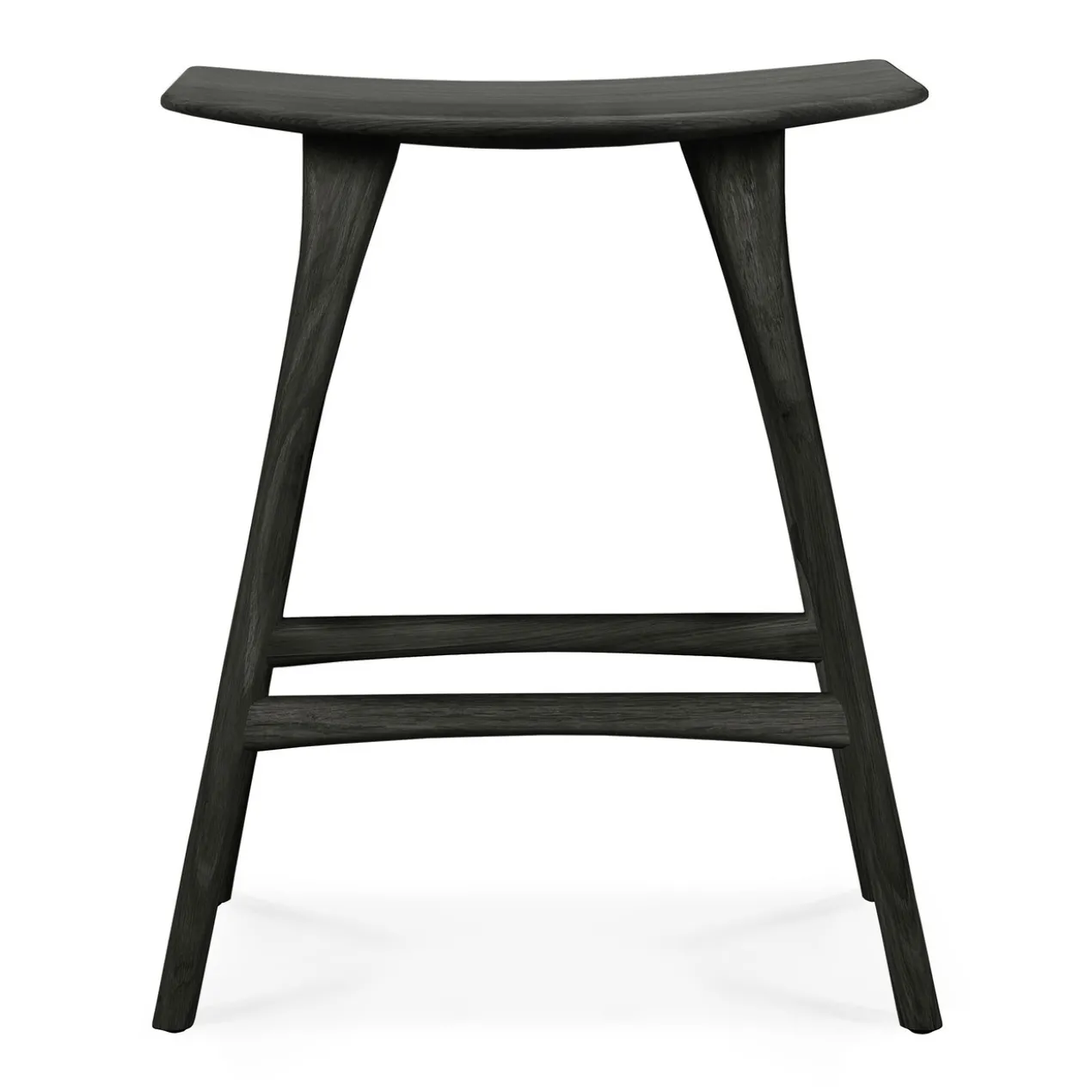 Osso hoge kruk 65 - zwart eiken