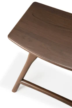 Osso kruk 45 - bruin teak - gelakt