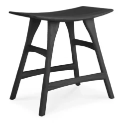 Osso kruk 45 - zwart eiken - gelakt