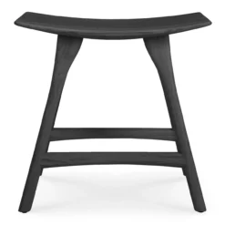 Osso kruk 45 - zwart eiken - gelakt
