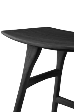 Osso kruk 45 - zwart eiken - gelakt