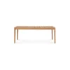 Outdoor - Teak Bok tuintafel Teak Bok tuintafel - uitschuifbaar - 200/300x100