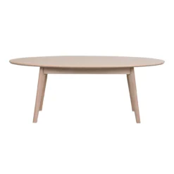 Ovale salontafel Yumi Whitewash