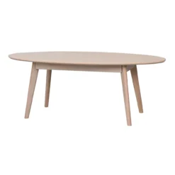 Ovale salontafel Yumi Whitewash