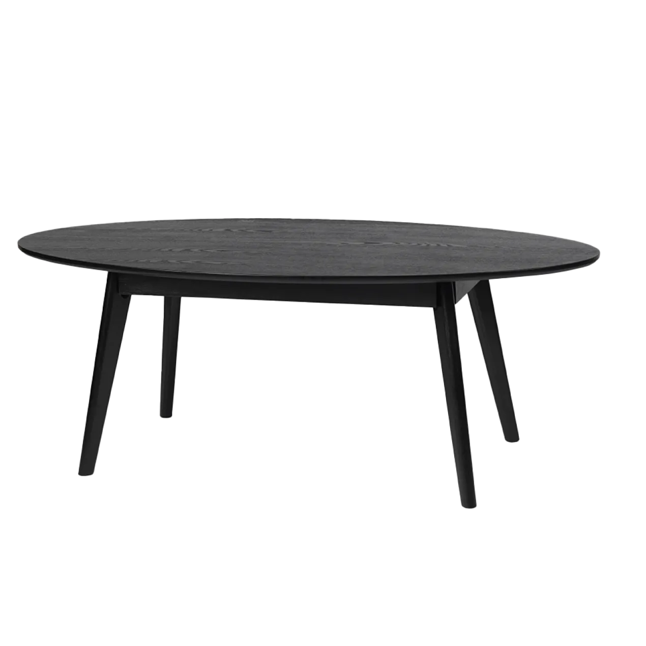 Ovale salontafel Yumi Zwart