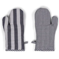 Ovenwant Emma black - set van 2