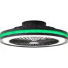 PALMERO PLAFONDVENTILATOR & RGB LICHT