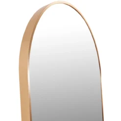 Passpiegel arched 50x150 - brons