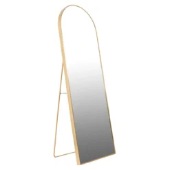 Passpiegel arched 50x150 - goud