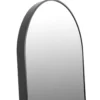 Passpiegel arched 50x150 - zwart