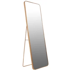 Passpiegel curved 50x150 - brons