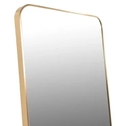 Passpiegel curved 50x150 - goud