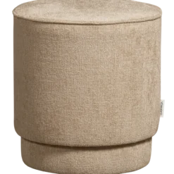 Pearl poef naturel melange