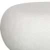 Pebble bijzettafel betonlook wit 31x65x49