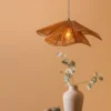 Pendant lamp Sombra double paper rope naturel