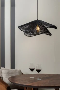 Pendant lamp Sombra double paper rope naturel