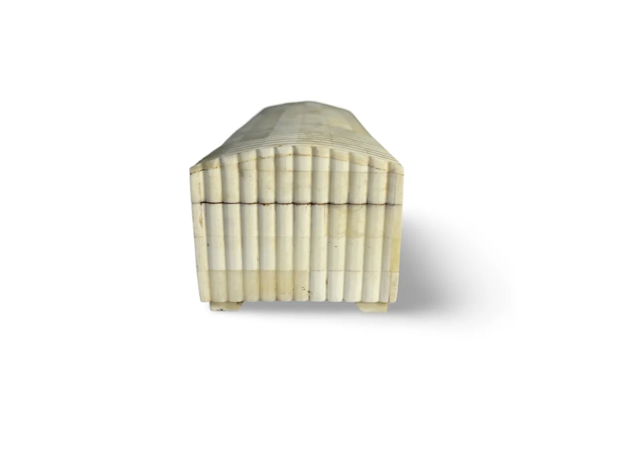 Pennenbak bone inlay wit